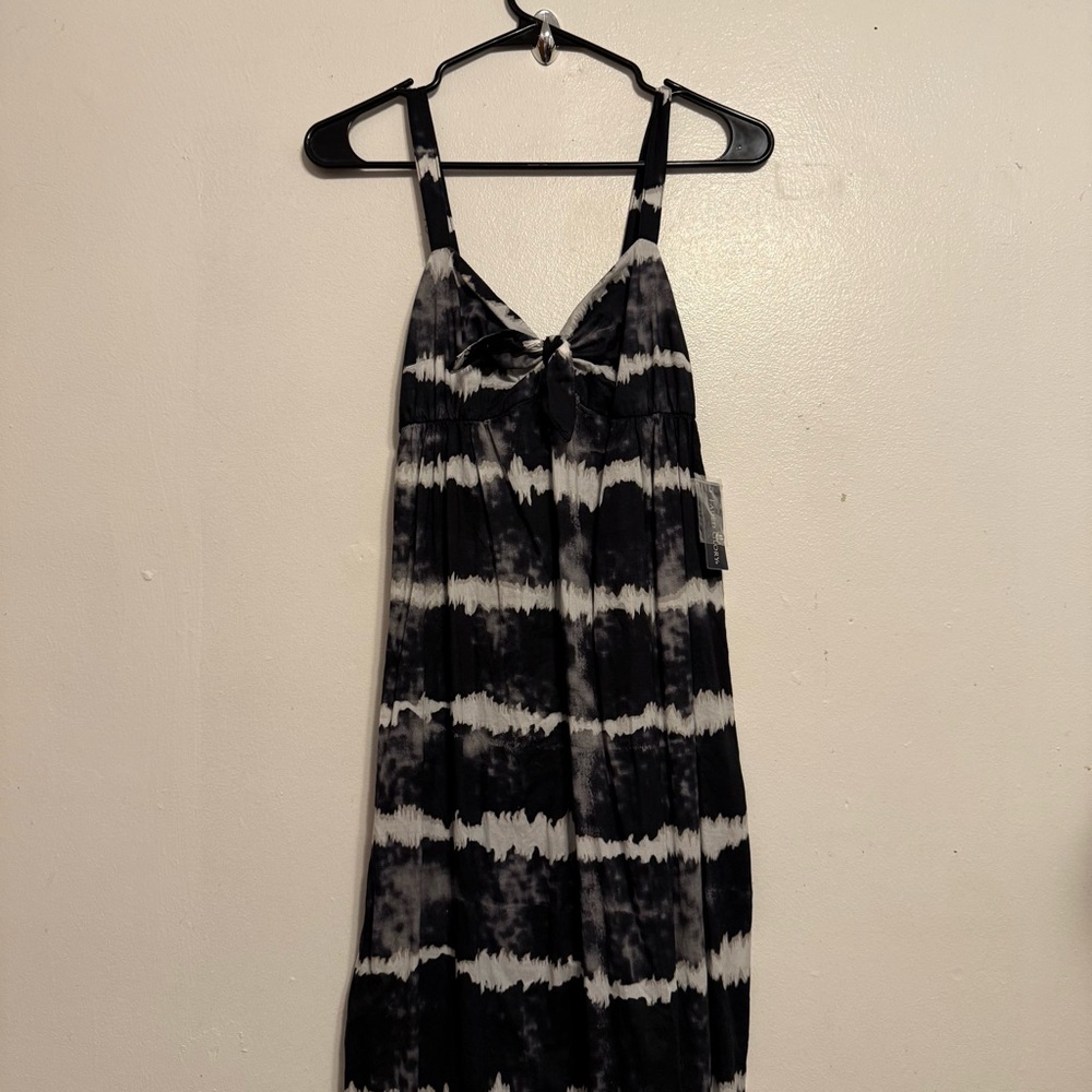 Faded‎ Glory Maxi Dress Women’s Size Small Summer Spaghetti Straps New